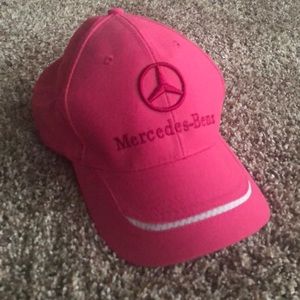 Mercedes Benz Logo Pink Hat